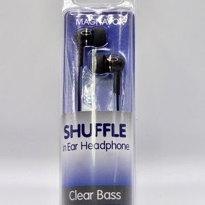 Magnavox Shuffle Stereo in Ear Headphones Clear Bass